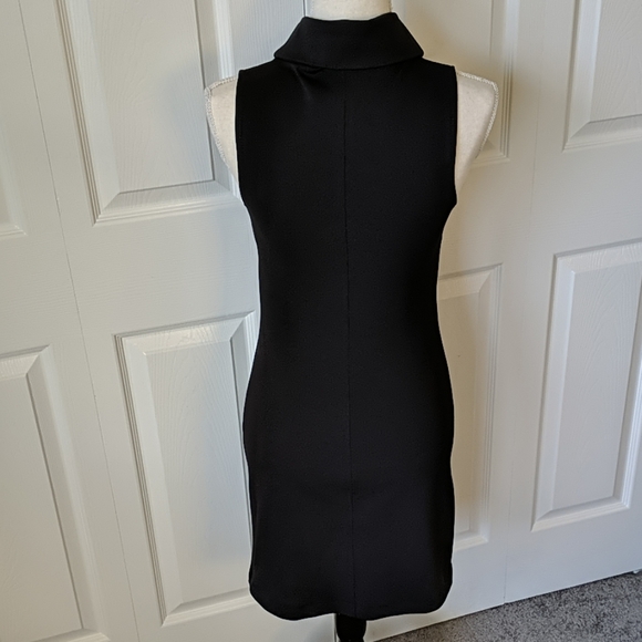3/$15 Sleeveless Black Cowl Neck Cocktail dress Size XS Party Event Holiday - Picture 5 of 5